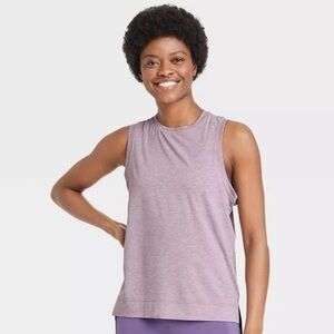 All in Motion Active Muscle Tank Lilac Purple XL